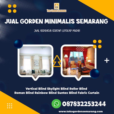 Jual Gorden Minimalis Semarang